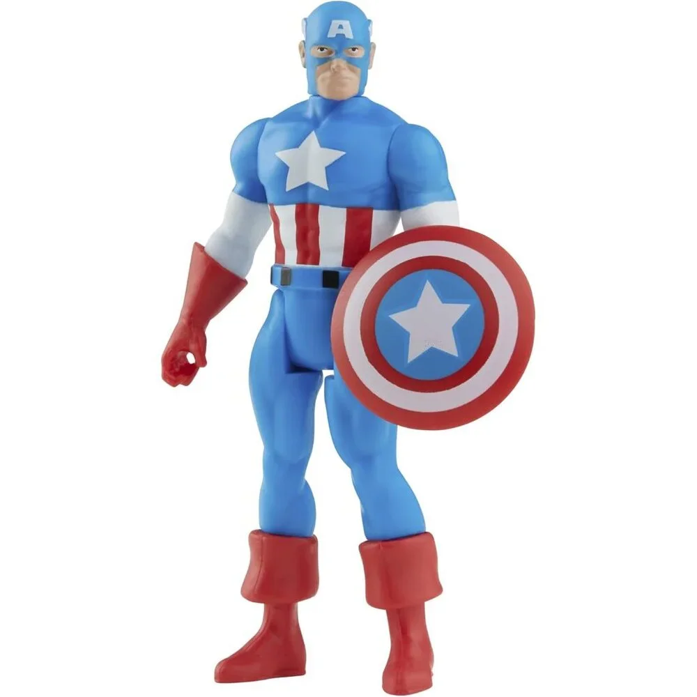 Marvel Hasbro Legends Series 3.75-inch Retro 375 Collection Captain‎ America
